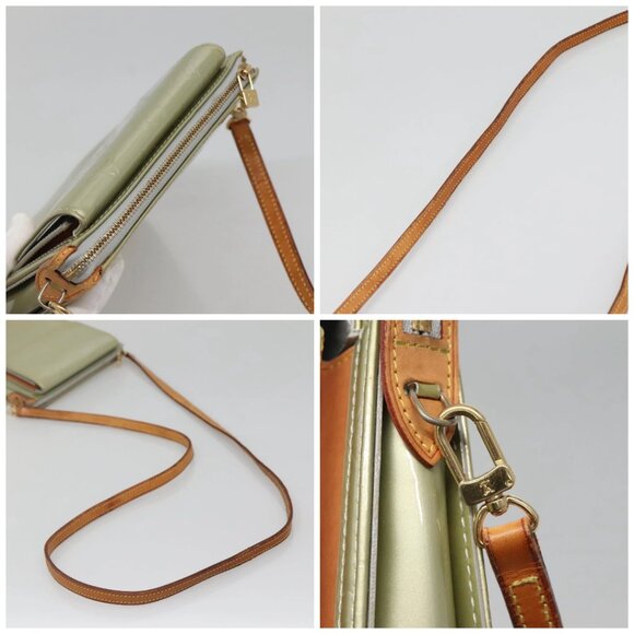 LOUIS VUITTON Monogram Vernis Motto Accessory Pouch Gris M91030 LV Auth 141045 - Picture 16 of 16